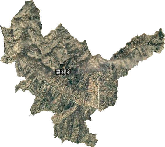秦祁乡卫星图