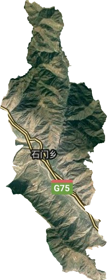 石门乡卫星图