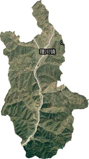理川镇卫星图