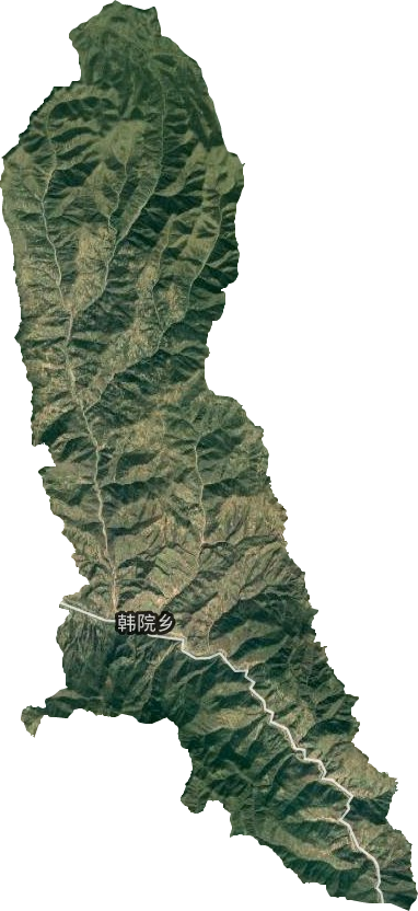 韩院乡卫星图