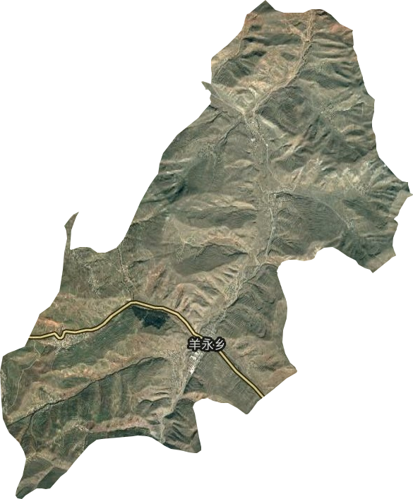 羊永乡卫星图