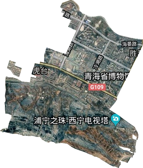 虎台街道卫星图