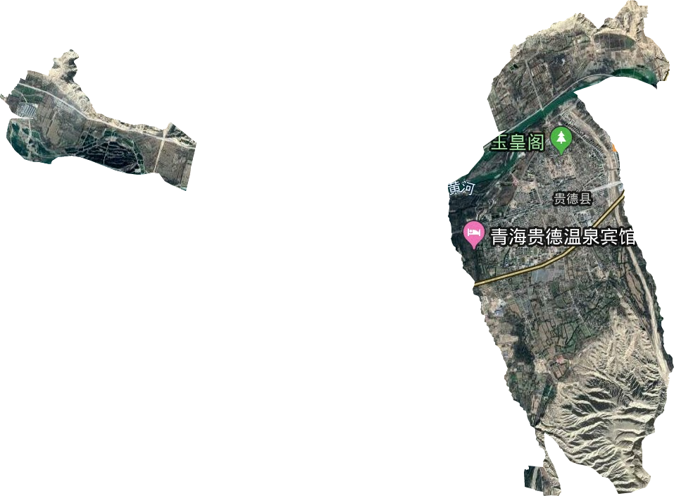 河阴镇卫星图
