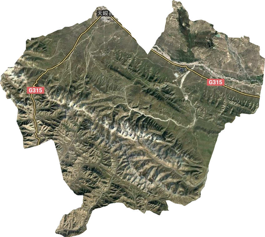 新源镇卫星图