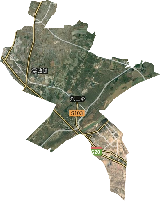 掌政镇卫星图