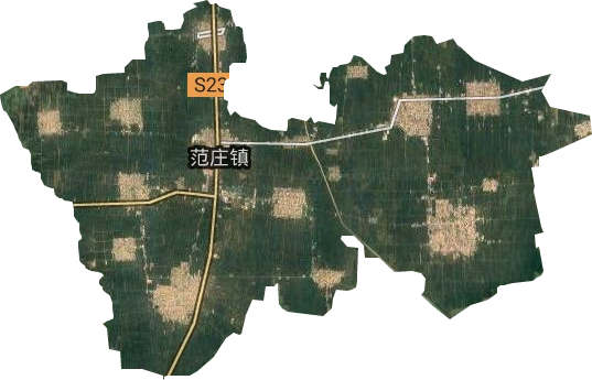 范庄镇卫星图