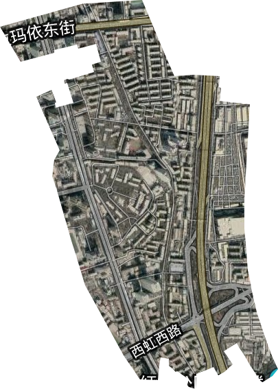 友好南路街道卫星图