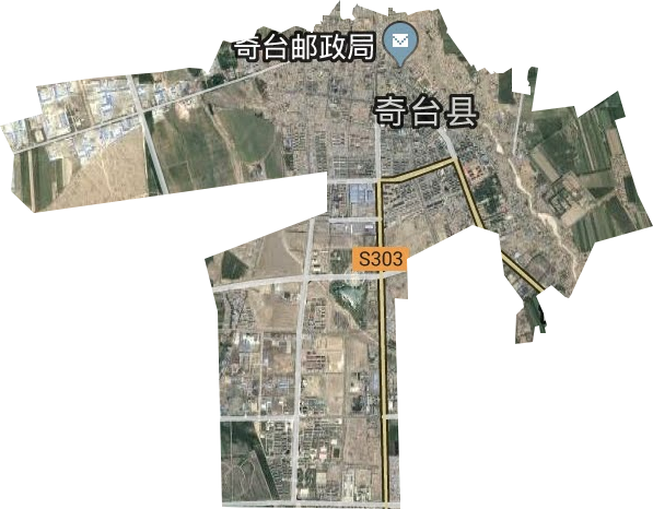 奇台镇卫星图
