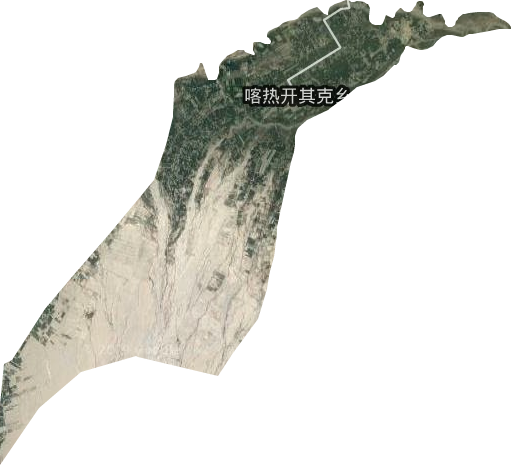 喀热克其克乡卫星图