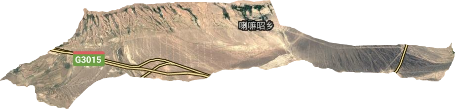 喇嘛昭乡卫星图