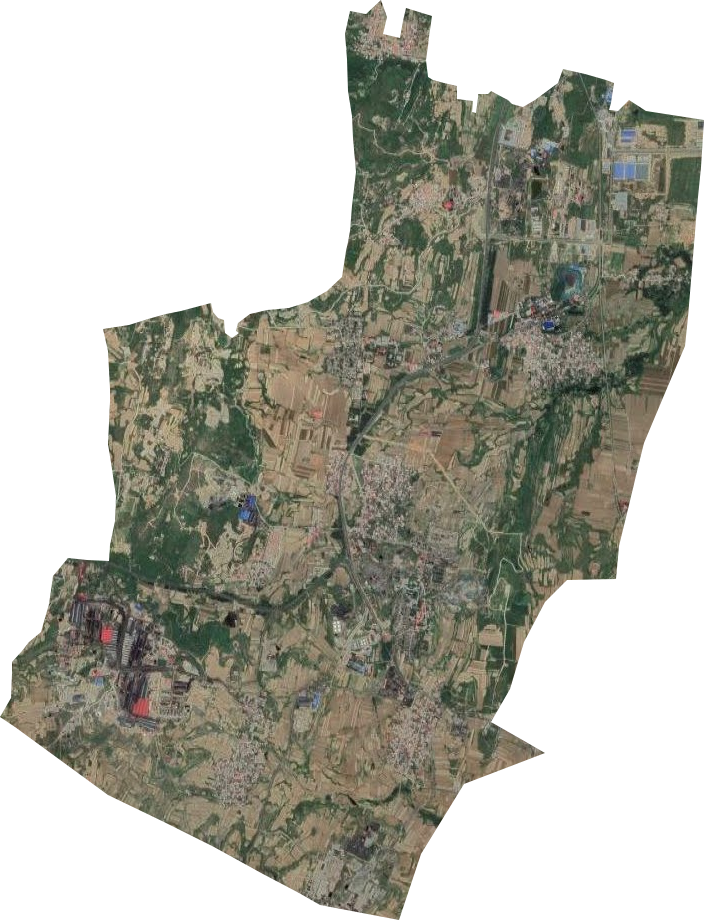 大峪镇卫星图