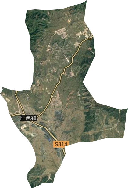 阳邑镇卫星图