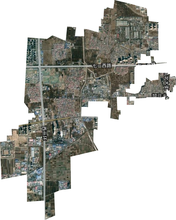颉庄乡卫星图