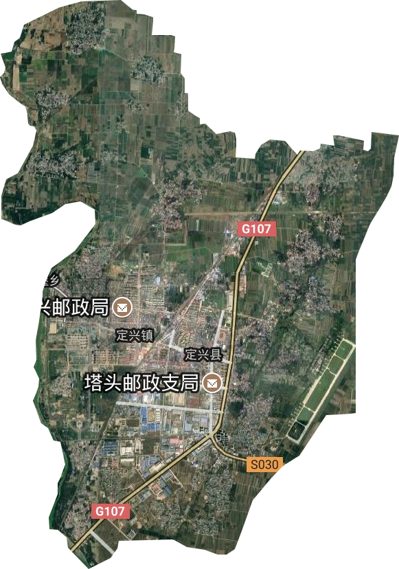 定兴镇卫星图