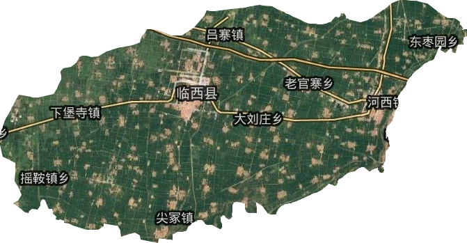 临西县卫星图