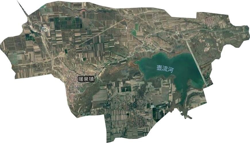暖泉镇卫星图