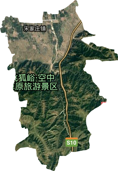 宋家庄镇卫星图