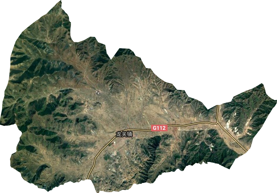 龙关镇卫星图