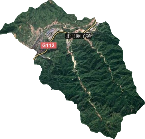 北马圈子镇卫星图