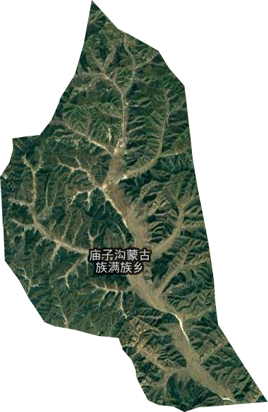 庙子沟蒙古族满族乡卫星图