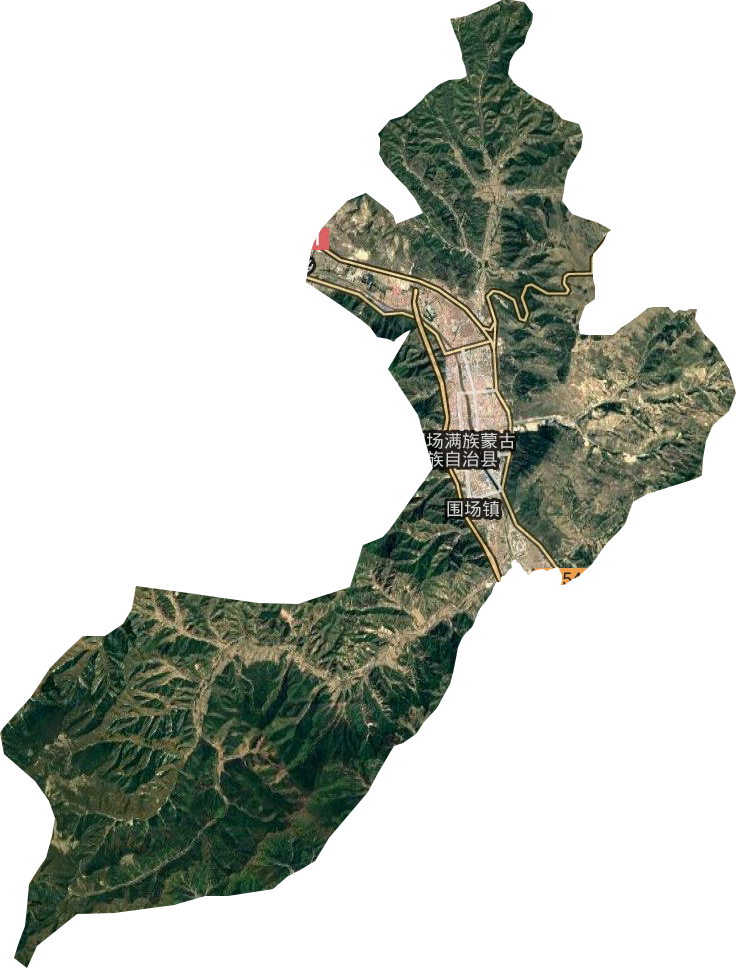 围场镇卫星图