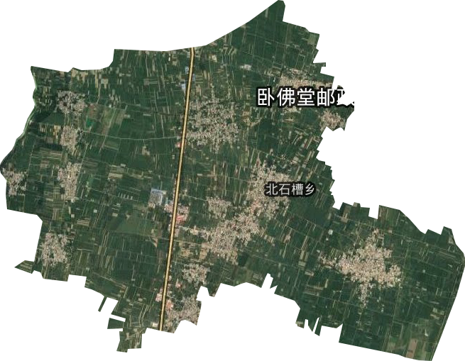 北石槽乡卫星图