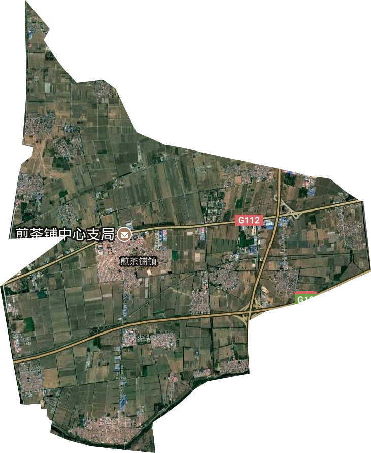 煎茶铺镇卫星图