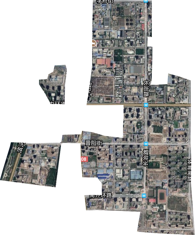 太原高新技术产业开发区卫星图