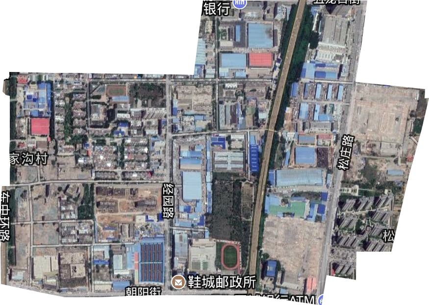 民营区卫星图