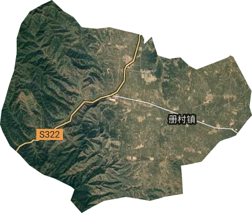 册村镇卫星图