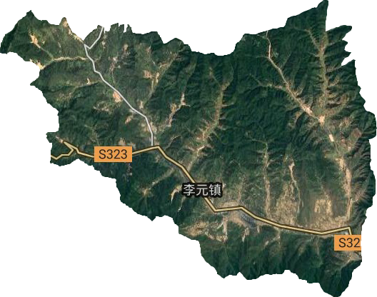 李元镇卫星图