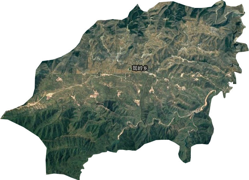 驾岭乡卫星图