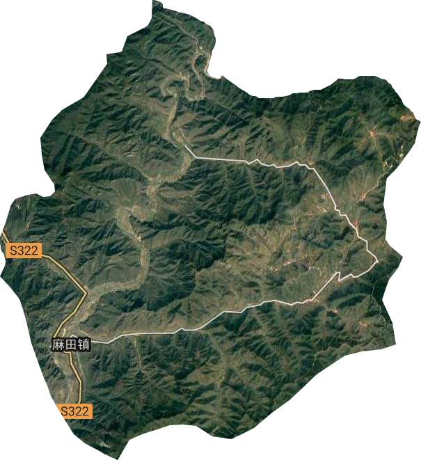 麻田镇卫星图