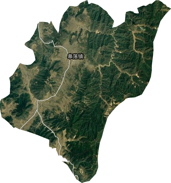 皋落镇卫星图