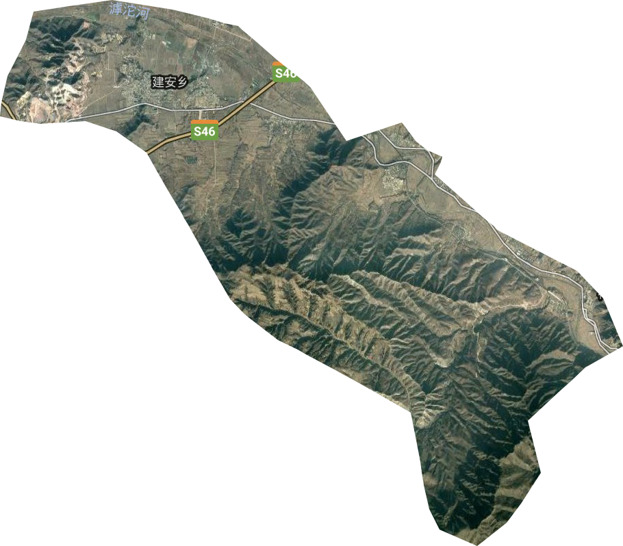 建安乡卫星图