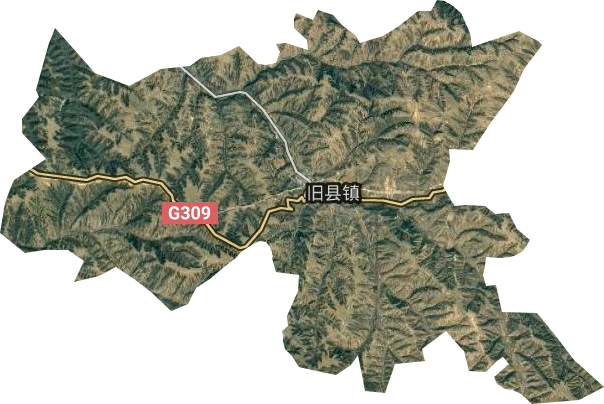 旧县镇卫星图