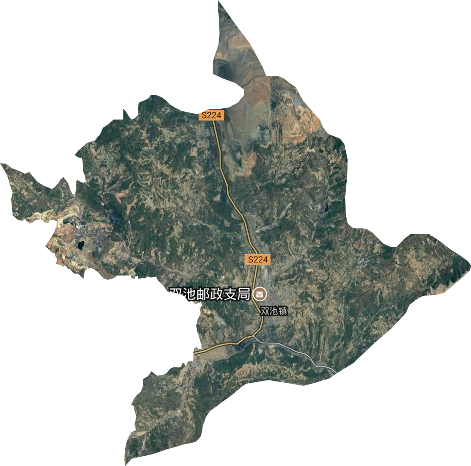 双池镇卫星图