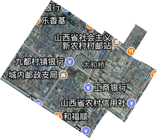 太和桥街道卫星图
