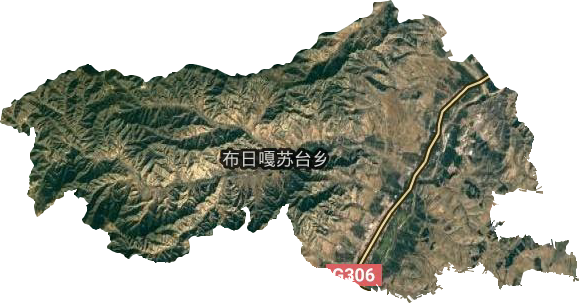 小城子镇卫星图