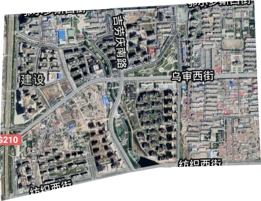 建设街道卫星图