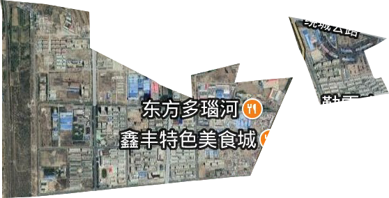 平原街道卫星图
