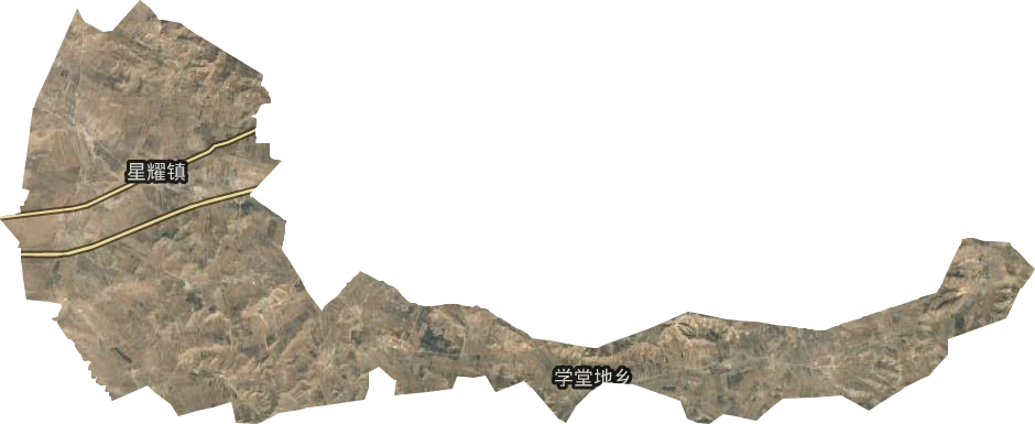星耀镇卫星图
