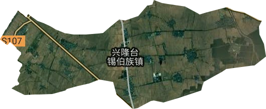 兴隆台街道卫星图
