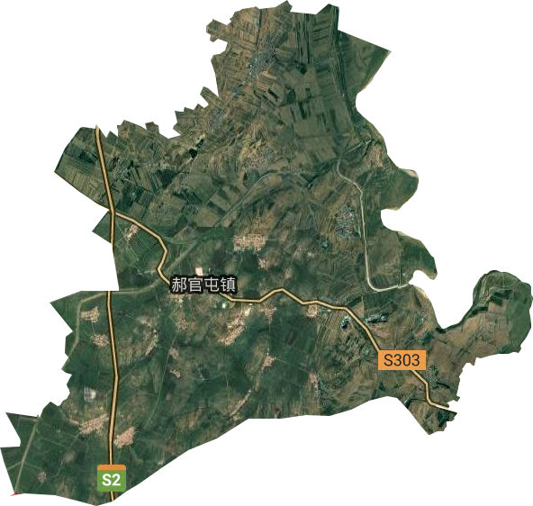 郝官屯镇卫星图