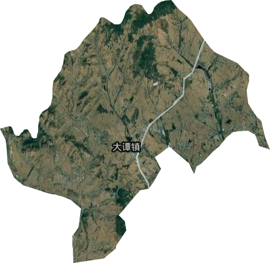 大谭街道卫星图