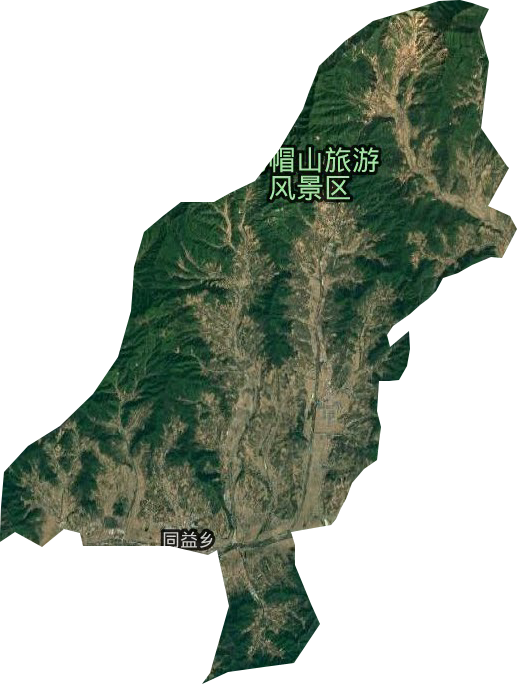 同益乡卫星图