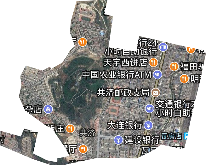 共济办事处卫星图