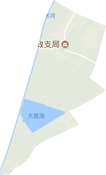 辽宁省北镇市高山子监狱地形图