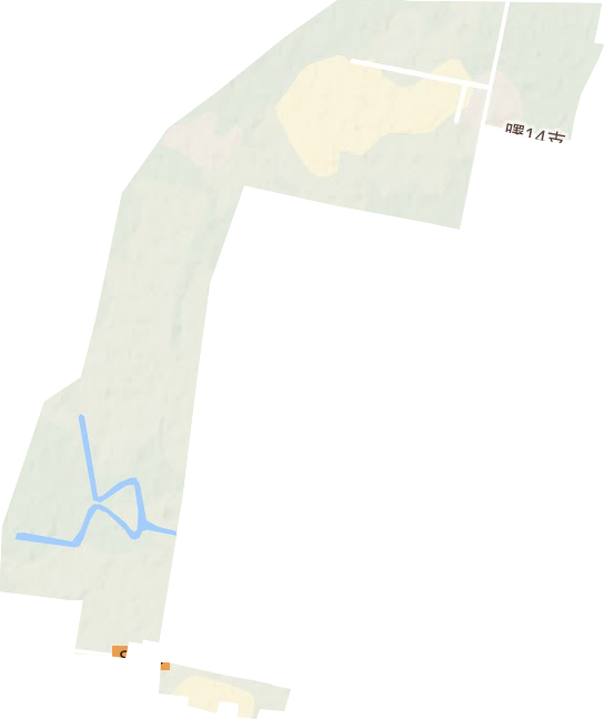 曙光街道地形图