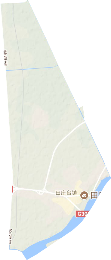 田庄台镇地形图